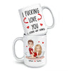 You Are My Favorite Thing To Do - Couple Personalized Custom Mug - Christmas Gift For Husband Wife, Anniversary