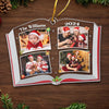 Custom Photo Love Grows Best In Families - Family Personalized Custom Ornament - Acrylic Custom Shaped - Christmas Gift For Family Members