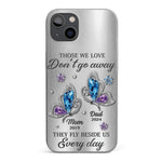 Custom Name and Year Memorial Butterfly Gifts - Personalized Phone Case