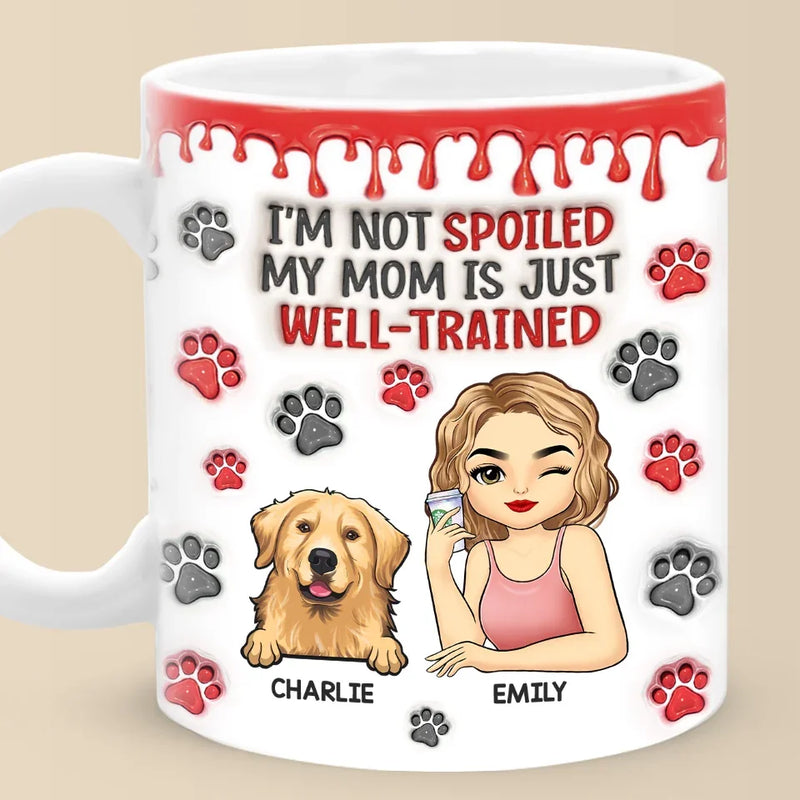 Custom Name Funny Dog Mom Gifts - Personalized Mugs