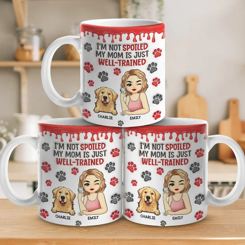 All You Need Is Love And A Pet - Dog & Cat Personalized Custom 3D Inflated Effect Printed Mug - Christmas Gift For Pet Owners, Pet Lovers