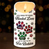 I Ask God For A True Friend - Dog & Cat Personalized Custom 3D Inflated Effect Printed LED Candle - Christmas Gift For Pet Owners, Pet Lovers