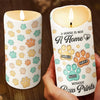 Fur Babies Make Life Sweeter - Dog & Cat Personalized Custom 3D Inflated Effect Printed LED Candle - Christmas Gift For Pet Owners, Pet Lovers