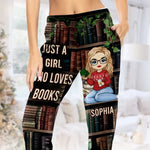 Custom Name Book Lover Gifts for Girls - Personalized Pajamas