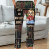 Just A Girl Who Loves Books - Personalized Custom Pajama Pants - Christmas Gift For Book Lovers