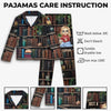 Just A Girl Who Loves Books - Personalized Custom Pajama Pants - Christmas Gift For Book Lovers