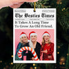 Custom Photo The Besties Times - Bestie Personalized Custom Ornament - Acrylic Custom Shaped - Christmas Gift For Best Friends, BFF, Sisters