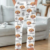 Custom Photo Pawsome Woofmas Vibes - Dog & Cat Personalized Custom Pajama Pants - Christmas Gift For Pet Owners, Pet Lovers