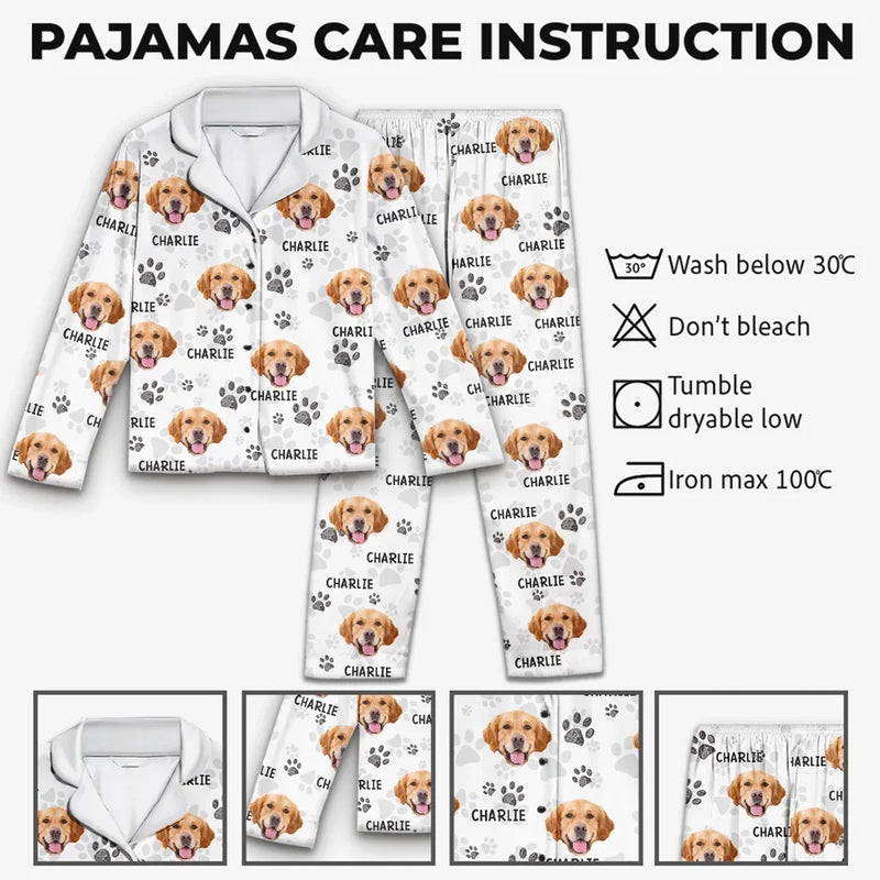 Custom Photo Pawsome Catmas Vibes - Dog & Cat Personalized Custom Pajama Pants - Christmas Gift For Pet Owners, Pet Lovers