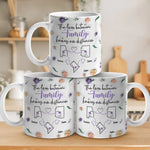 Custom Name Long Distance Family Gifts - Personalized Mugs