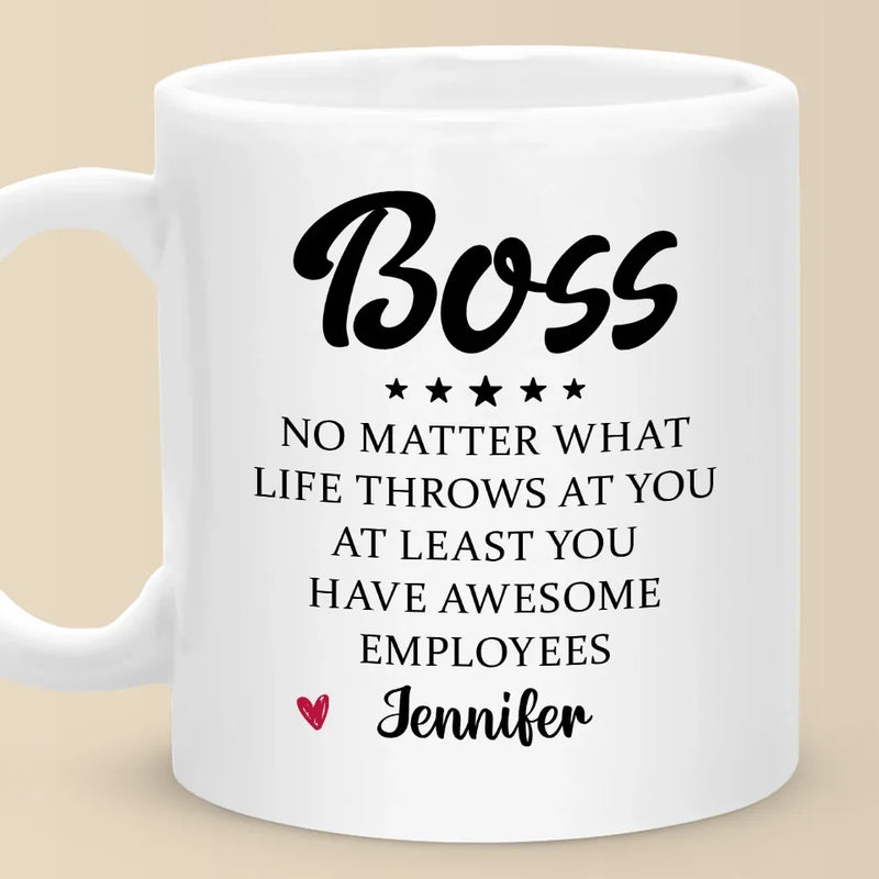 Custom Name Boss Appreciation Gifts for Managers - Personalized Mug