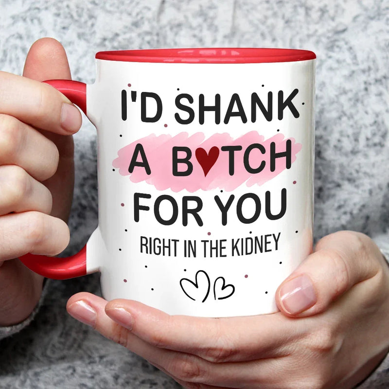 We Go Together Like Crazy And Crazier - Bestie Personalized Custom Accent Mug - Christmas Gift For Best Friends, BFF, Sisters
