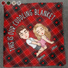 The Best Moments In Life Are The Ones Spent With You - Couple Personalized Custom Blanket - Christmas Gift For Husband Wife, Anniversary