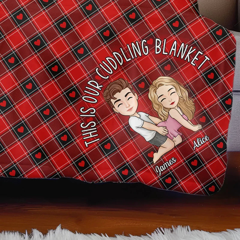 The Best Moments In Life Are The Ones Spent With You - Couple Personalized Custom Blanket - Christmas Gift For Husband Wife, Anniversary