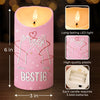 Bestie Would Punch A B*tch For You - Bestie Personalized Custom LED Candle - Christmas Gift For Best Friends, BFF, Sisters