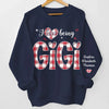 A Mother's Love Is The Purest Form Of Magic - Family Personalized Custom Unisex Sweatshirt, Hoodie With Design On Sleeve - Christmas Gift For Mom, Grandma