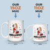 Every Kiss Is A Promise Of Forever - Couple Personalized Custom Mug - Christmas Gift For Husband Wife, Anniversary