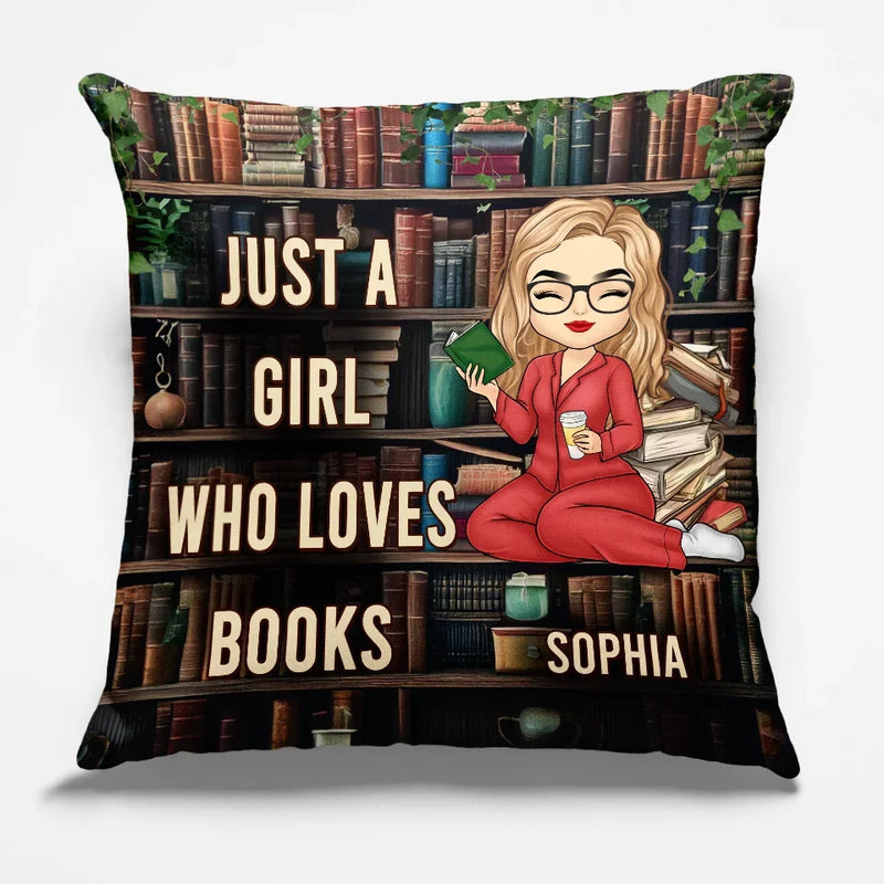 I Go To The Bookstore To Find My Soul - Personalized Custom Pillow - Gift For Book Lovers