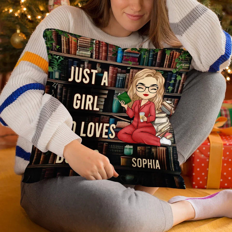 I Go To The Bookstore To Find My Soul - Personalized Custom Pillow - Gift For Book Lovers