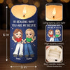 10 Reasons Why You Are My Sister - Bestie Personalized Custom LED Candle - Christmas Gift For Best Friends, BFF, Sisters