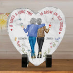 Custom Name Friendship Memorial Gifts for Best Friends - Personalized Memorial Stone