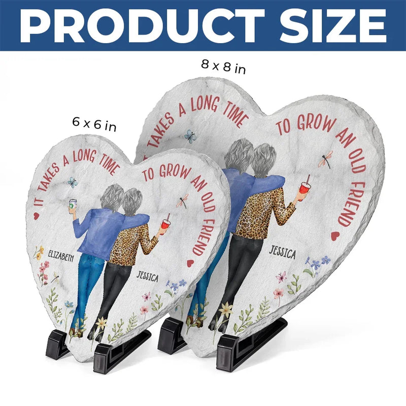 Custom Name Friendship Memorial Gifts for Best Friends - Personalized Memorial Stone