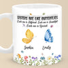 Bestie Are Like Butterflies - Bestie Personalized Custom 3D Inflated Effect Printed Mug - Christmas Gift For Best Friends, BFF, Sisters