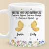 Bestie Are Like Butterflies - Bestie Personalized Custom 3D Inflated Effect Printed Mug - Christmas Gift For Best Friends, BFF, Sisters