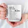 The Best Dumpster Firefighters Turn Chaos Into Opportunity - Friend Personalized Custom Mug - Christmas Gift For Best Friends, Sisters, Family Members, Coworkers