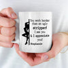 I Bring The Sparkle And The Singles - Friend Personalized Custom Mug - Christmas Gift For Best Friends, Sisters, Family Members, Coworkers