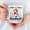 Every Kiss Holds A Promise That Time Cannot Break - Couple Personalized Custom Mug - Christmas Gift For Husband Wife, Anniversary