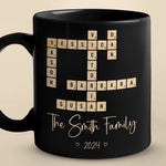 Custom Family Name Word Tile Gifts - Personalized Mugs