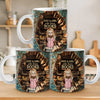 Just A Girl With A Heart Full Of Stories - Personalized Custom Mug - Christmas Gift For Book Lovers