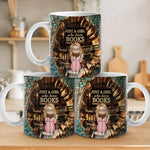 Custom Name Book Lover Gifts for Girls - Personalized Mugs