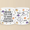 Long Distance Miss You More Than Words Can Say - Bestie Personalized Custom 3D Inflated Effect Printed Mug - Christmas Gift For Best Friends, BFF, Sisters