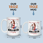 Custom Name Funny Valentine's Day Couple Gifts - Personalized Mugs
