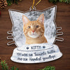 Custom Photo You Were My Favorite Hello - Memorial Personalized Custom Ornament - Acrylic Custom Shaped - New Arrival, Sympathy Gift, Christmas Gift For Pet Owners, Pet Lovers AMZ