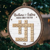 A Sibling Is The Greatest Gift Of Childhood - Family Personalized Custom Ornament - Wood Custom Shaped - New Arrival, Christmas Gift For Family Members, Siblings, Brothers, Sisters AMZ