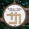 A Sibling Is The Greatest Gift Of Childhood - Family Personalized Custom Ornament - Wood Custom Shaped - New Arrival, Christmas Gift For Family Members, Siblings, Brothers, Sisters AMZ