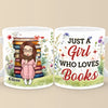 Books Are My Best Friends - Personalized Custom Mug - Christmas Gift For Book Lovers