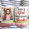 Books Are My Best Friends - Personalized Custom Mug - Christmas Gift For Book Lovers