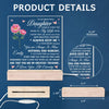 You Are Always In Mine - Family Personalized Custom Shaped 3D LED Light - Christmas Gift For Daughter