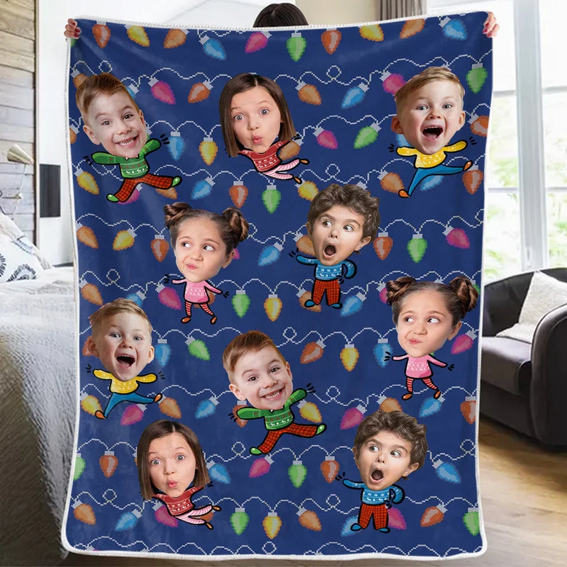 Custom Photo You Are Everything - Family Personalized Custom Blanket - Christmas Gift For Family Members