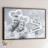 Custom Photo Every Moment With You Is A Treasure - Couple Personalized Custom Horizontal Poster - Gift For Husband Wife, Anniversary