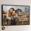 Custom Photo I Still Fall For You Every Day - Couple Personalized Custom Horizontal Poster - Gift For Husband Wife, Anniversary