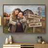 Custom Photo I Still Fall For You Every Day - Couple Personalized Custom Horizontal Poster - Gift For Husband Wife, Anniversary