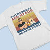 I Like Beer And My Pet - Dog & Cat Personalized Custom Unisex T-shirt, Premium T-shirt, Hoodie - Christmas Gift For Pet Owners, Pet Lovers