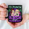Good Vibes And Better Drinks - Bestie Personalized Custom Black Mug - Christmas Gift For Best Friends, BFF, Sisters