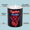 I'm Keeping You Forever Yours - Couple Personalized Custom Smokeless Scented Candle - Christmas Gift For Husband Wife, Anniversary