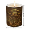 Love Gets Better With Time - Couple Personalized Custom Smokeless Scented Candle - Christmas Gift For Husband Wife, Anniversary